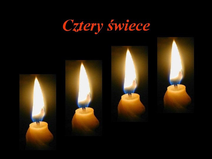 Cztery świece 