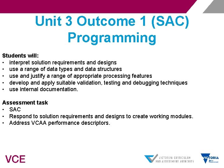 Unit 3 Software development Introduction 2020 2024 Copyright