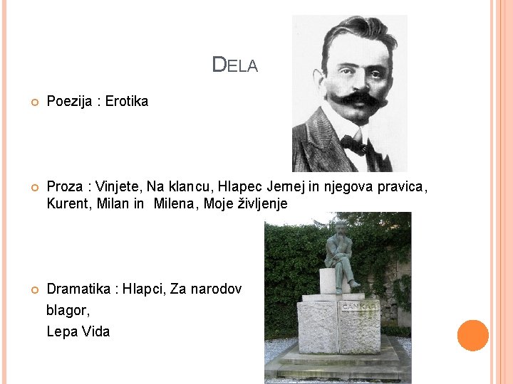 DELA Poezija : Erotika Proza : Vinjete, Na klancu, Hlapec Jernej in njegova pravica,