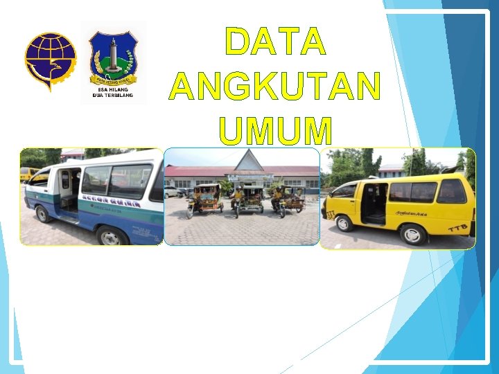 DATA ANGKUTAN UMUM 