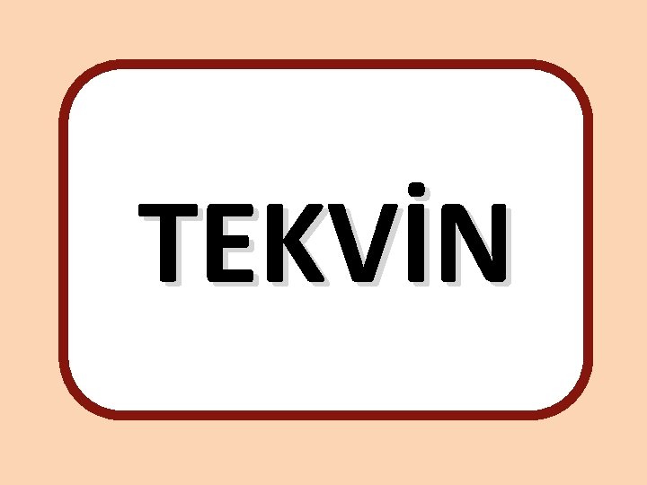 TEKVİN 