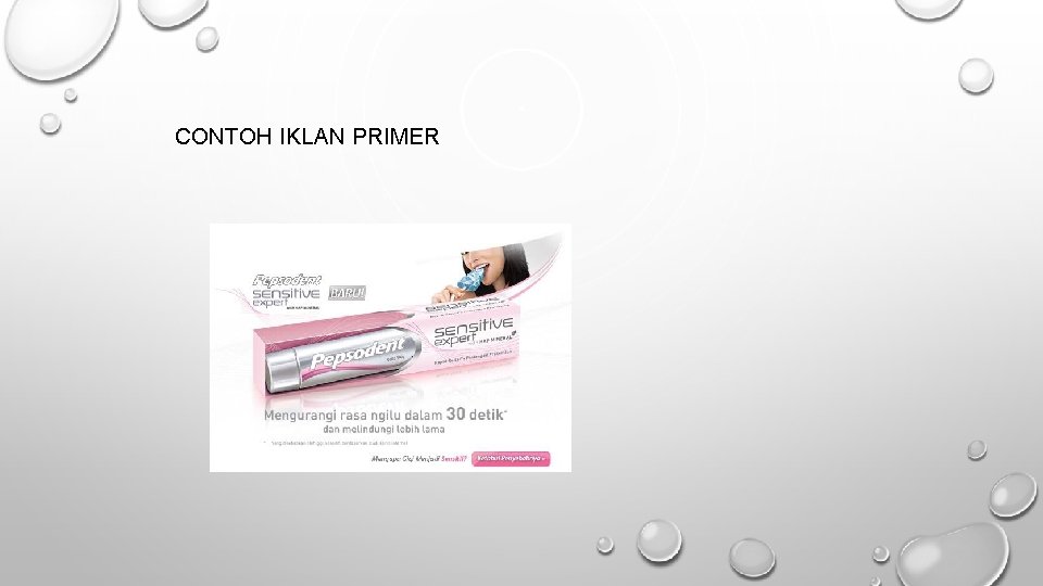 CONTOH IKLAN PRIMER 