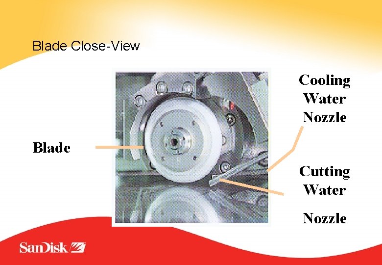 Blade Close-View Cooling Water Nozzle Blade Cutting Water Nozzle 