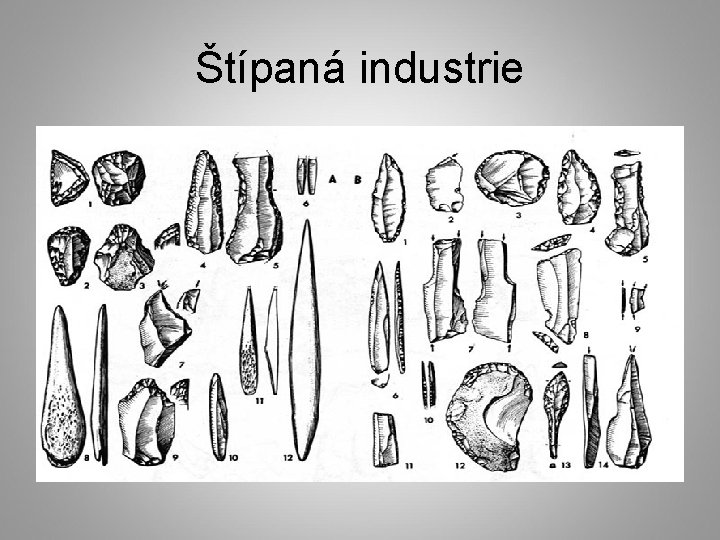 Štípaná industrie 