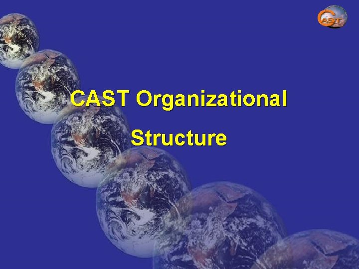 CAST Organizational Structure 