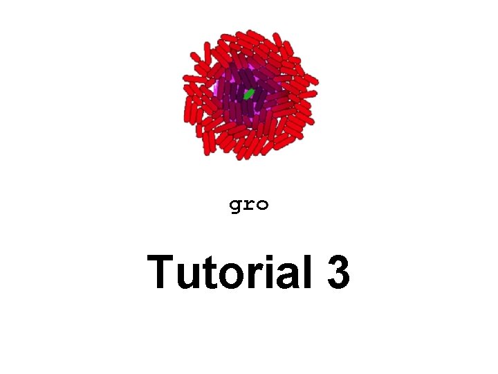 gro Tutorial 3 