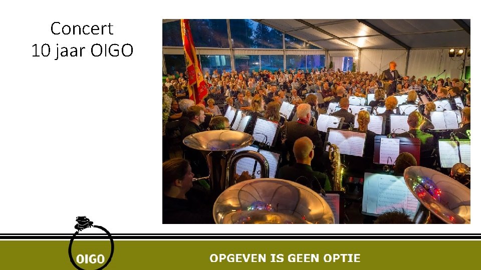 Concert 10 jaar OIGO 