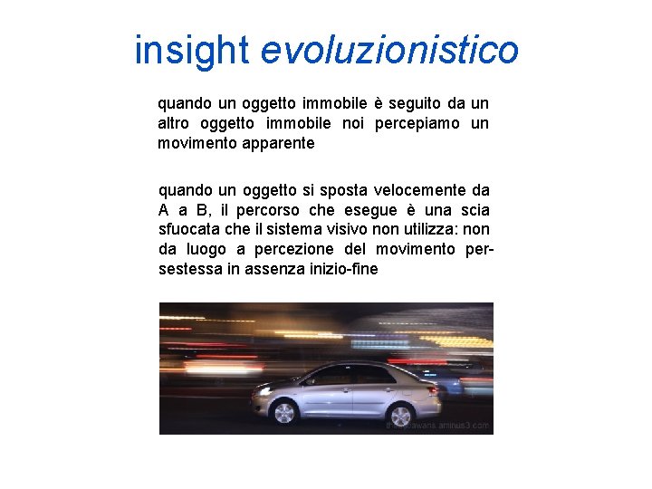insight evoluzionistico quando un oggetto immobile è seguito da un altro oggetto immobile noi insight evoluzionistico quando un oggetto immobile è seguito da un altro oggetto immobile noi