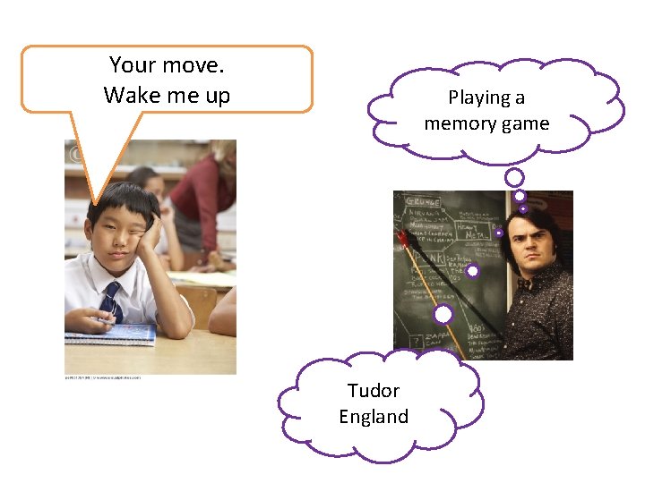 Your move. Wake me up Playing a memory game Tudor England 