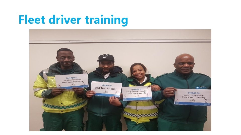 Fleet driver training 