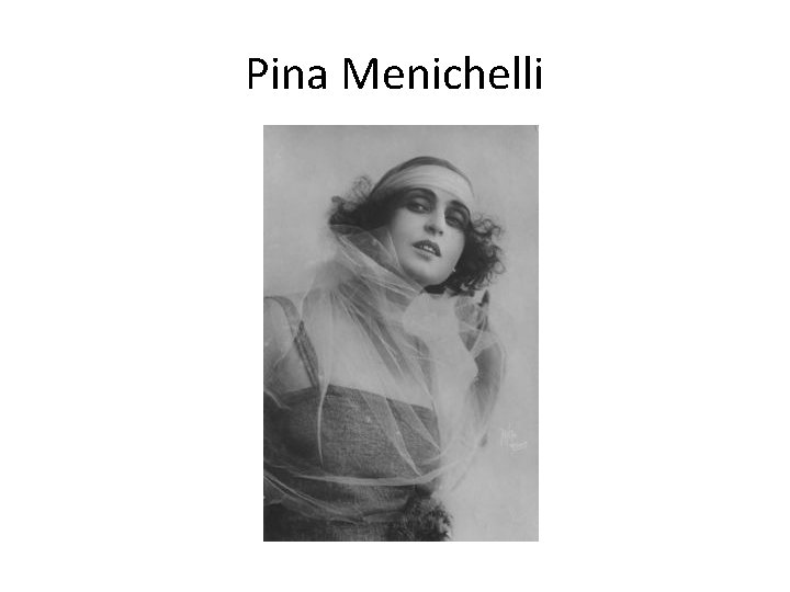 Pina Menichelli 