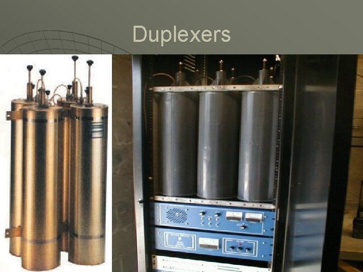 Duplexers 