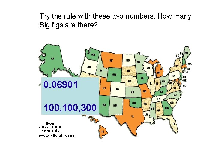 Try the rule with these two numbers. How many Sig figs are there? 0.