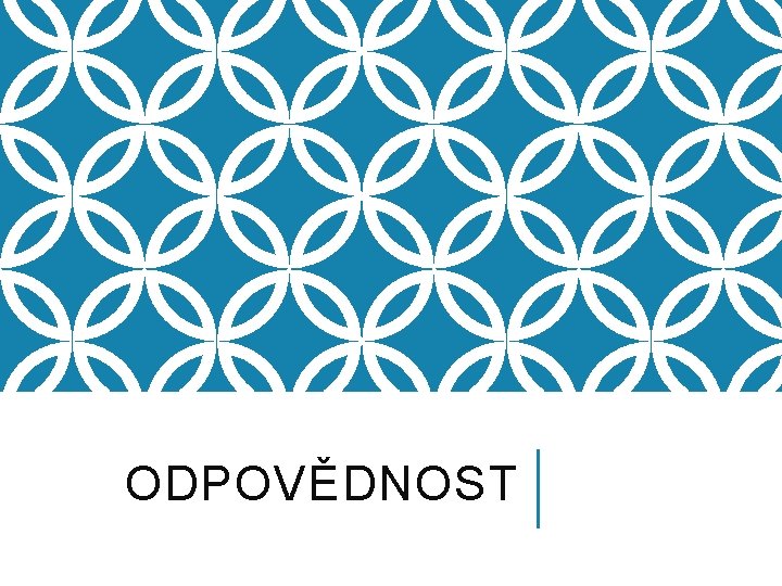 ODPOVĚDNOST 