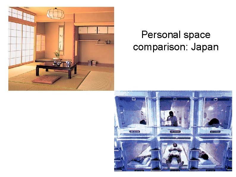 Personal space comparison: Japan 