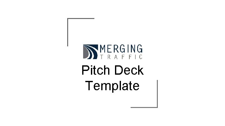 Pitch Deck Template 