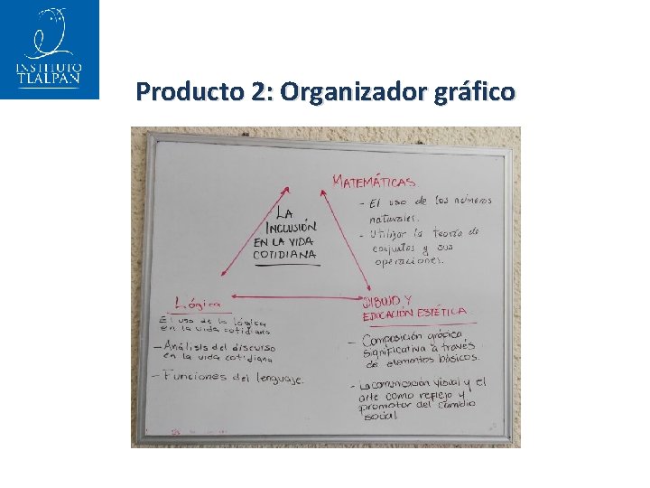 Producto 2: Organizador gráfico 