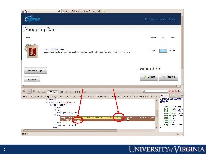 Guard rails a datacentric web application security framework