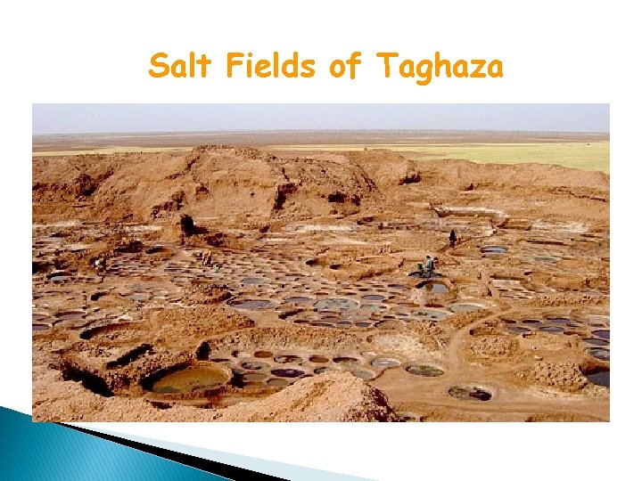 Salt Fields of Taghaza 