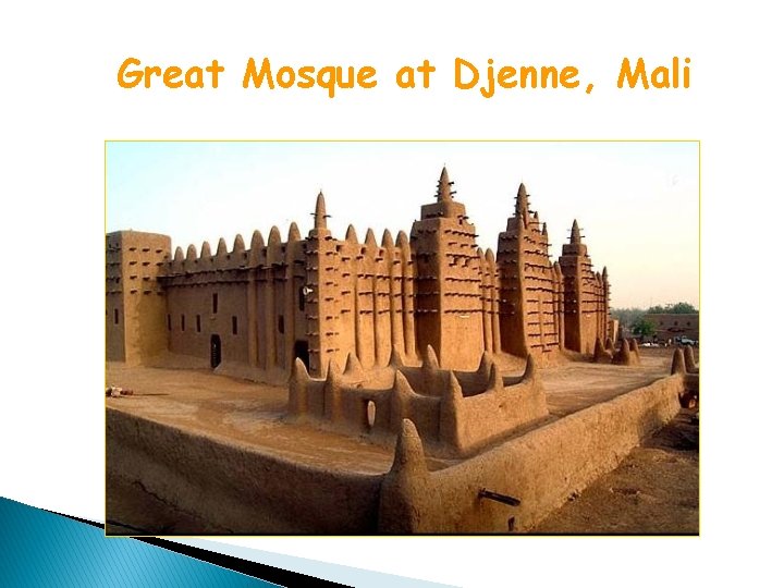 Great Mosque at Djenne, Mali 