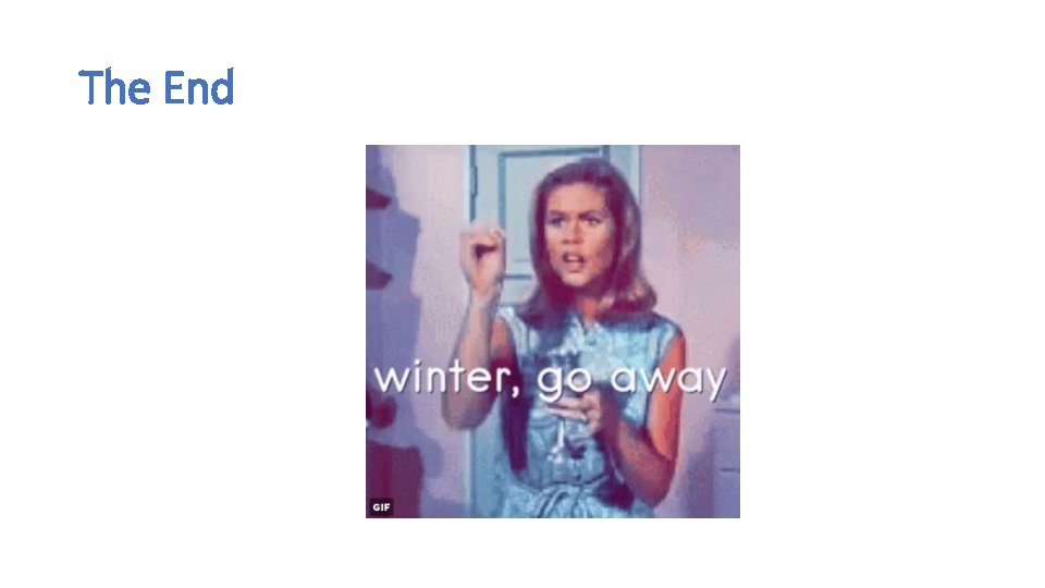 The End 