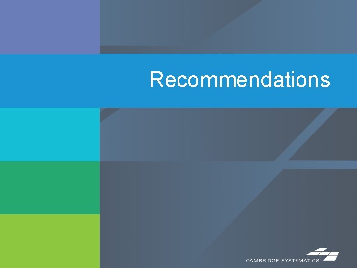 Recommendations 19 