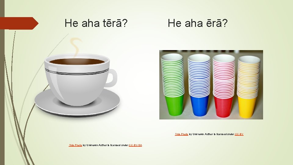 He aha tērā? He aha ērā? This Photo by Unknown Author is licensed under