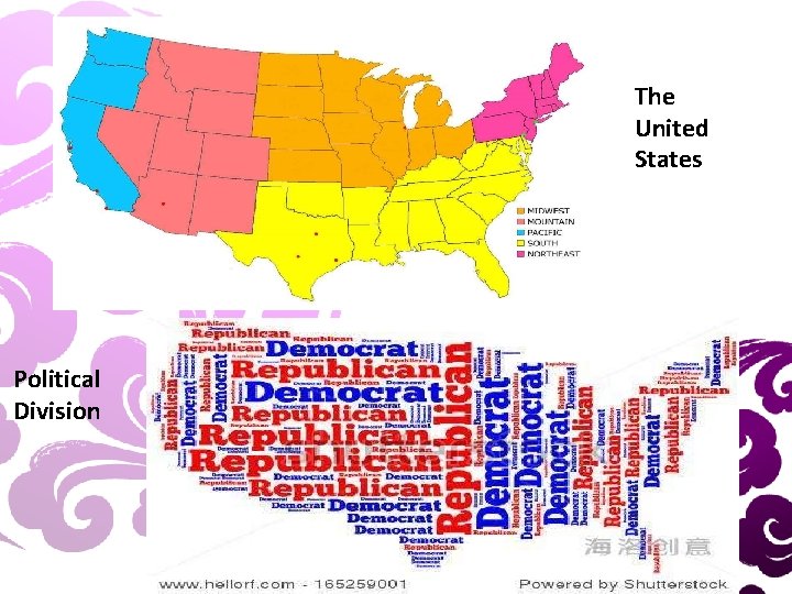 The United States Political Division 