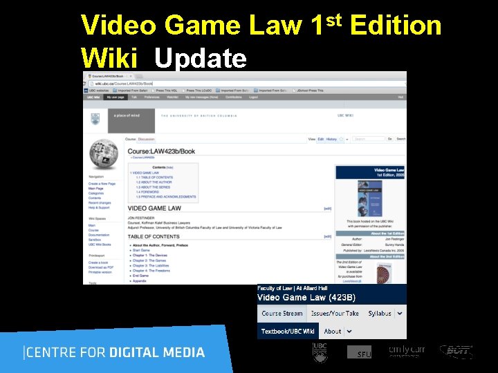 Video Game Law 1 st Edition Wiki Update 