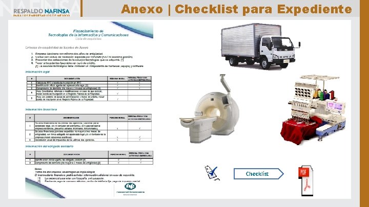 Anexo | Checklist para Expediente Checklist 