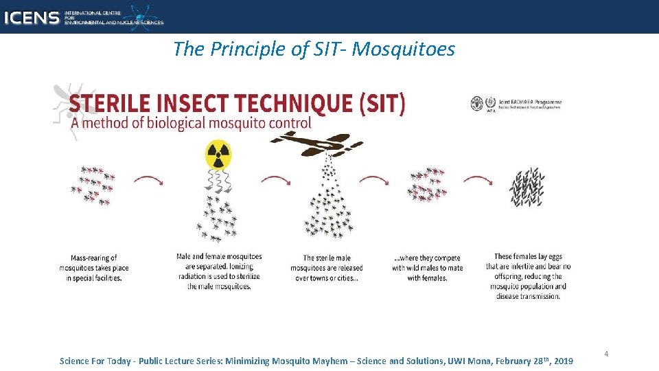 The Principle of SIT- Mosquitoes Science For Today - Public Lecture Series: Minimizing Mosquito