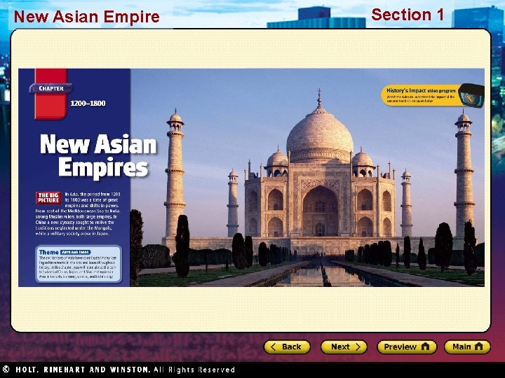 New Asian Empire Section 1 