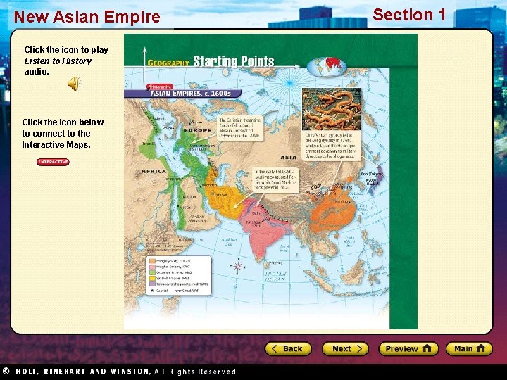 New Asian Empire Click the icon to play Listen to History audio. Click the