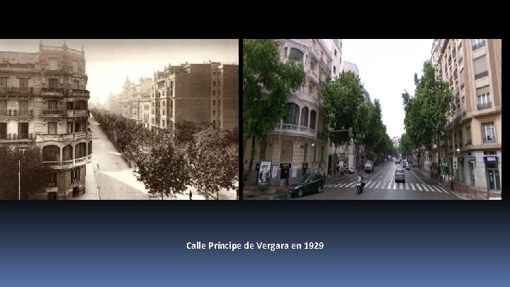 Calle Príncipe de Vergara en 1929 