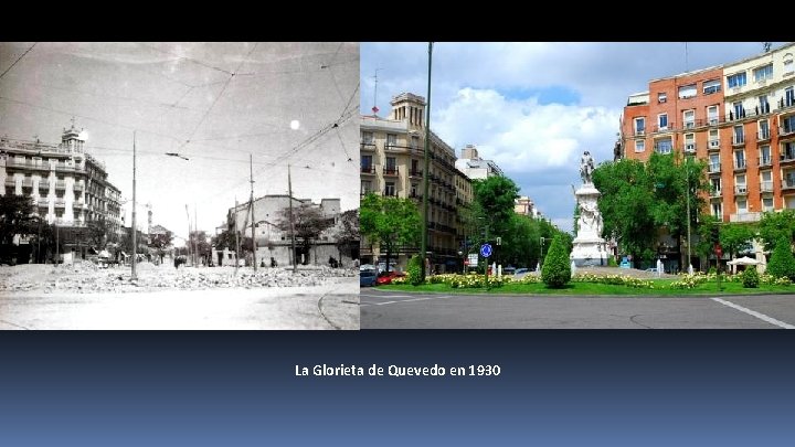 La Glorieta de Quevedo en 1930 