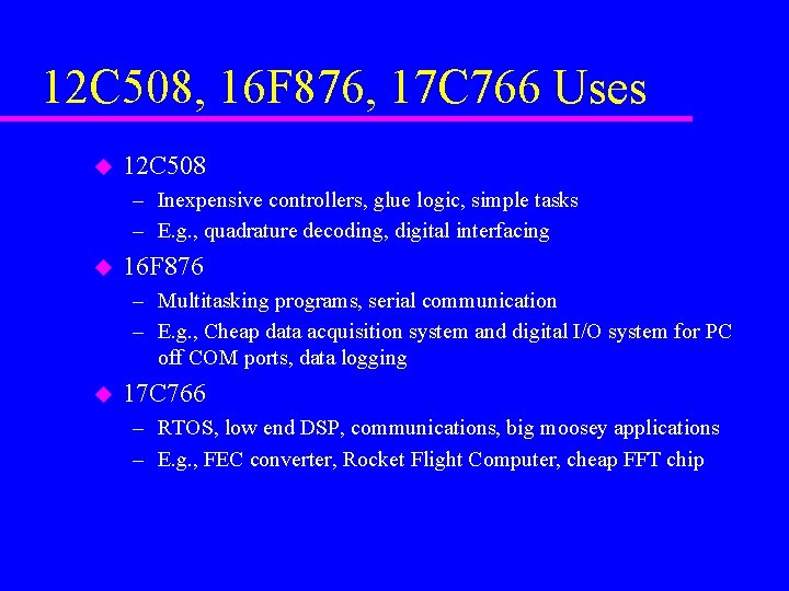 12 C 508, 16 F 876, 17 C 766 Uses u 12 C 508