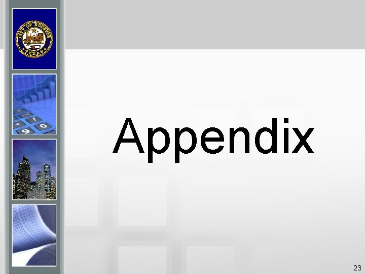 Appendix 23 