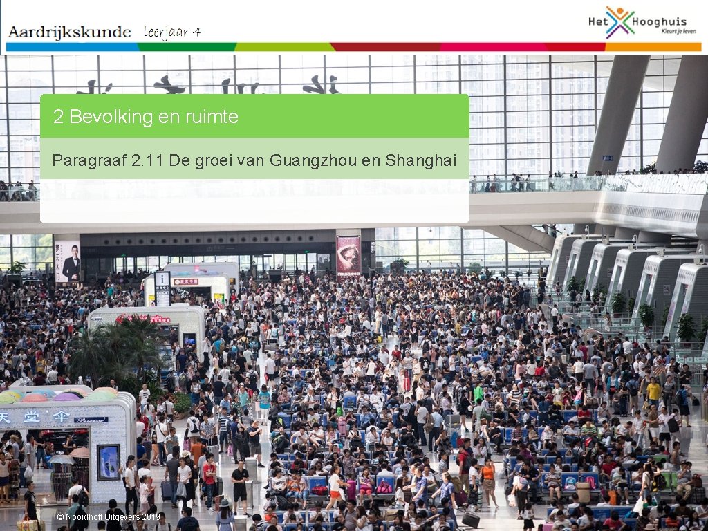 4 GT H 2 2 Bevolking en ruimte Paragraaf 2. 11 De groei van