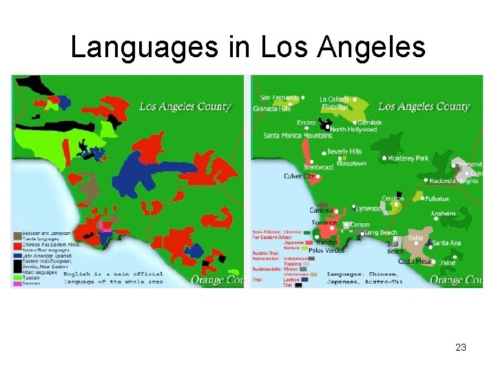 Languages in Los Angeles 23 