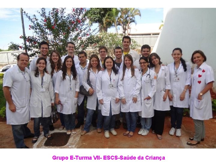 Grupo E-Turma VII- ESCS-Saúde da Criança 