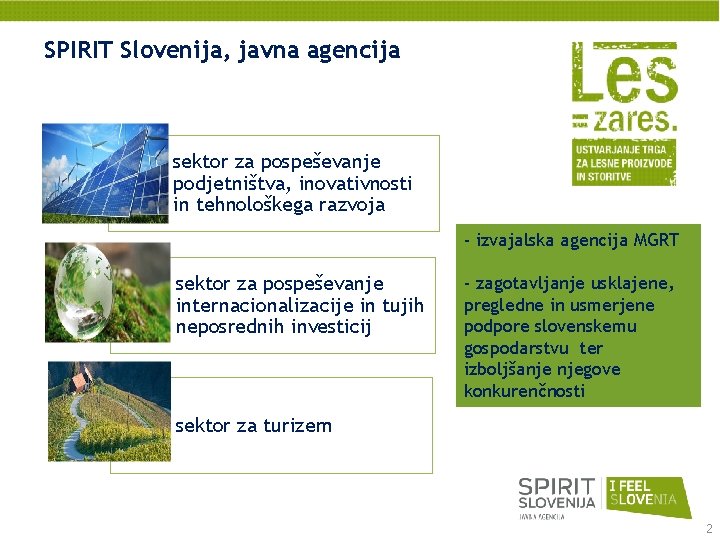 SPIRIT Slovenija, javna agencija sektor za pospeševanje podjetništva, inovativnosti in tehnološkega razvoja - izvajalska