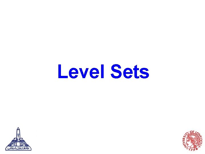 Level Sets 