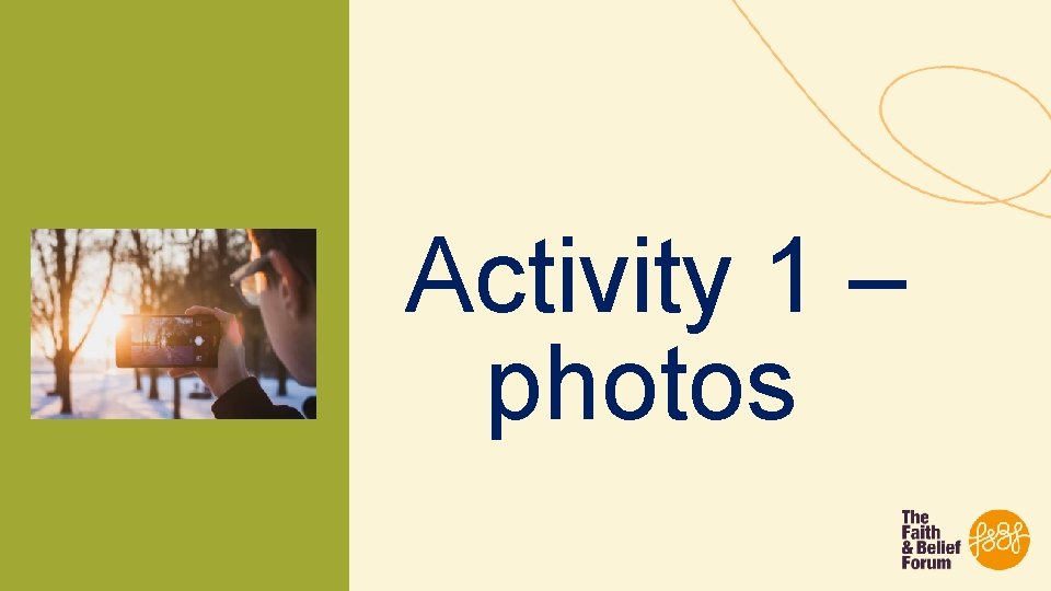 Activity 1 – photos 