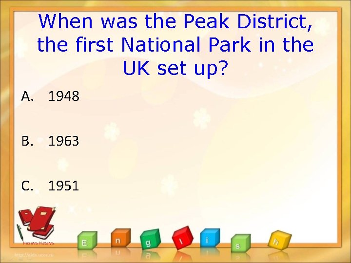 When was the Peak District, the first National Park in the UK set up? When was the Peak District, the first National Park in the UK set up?