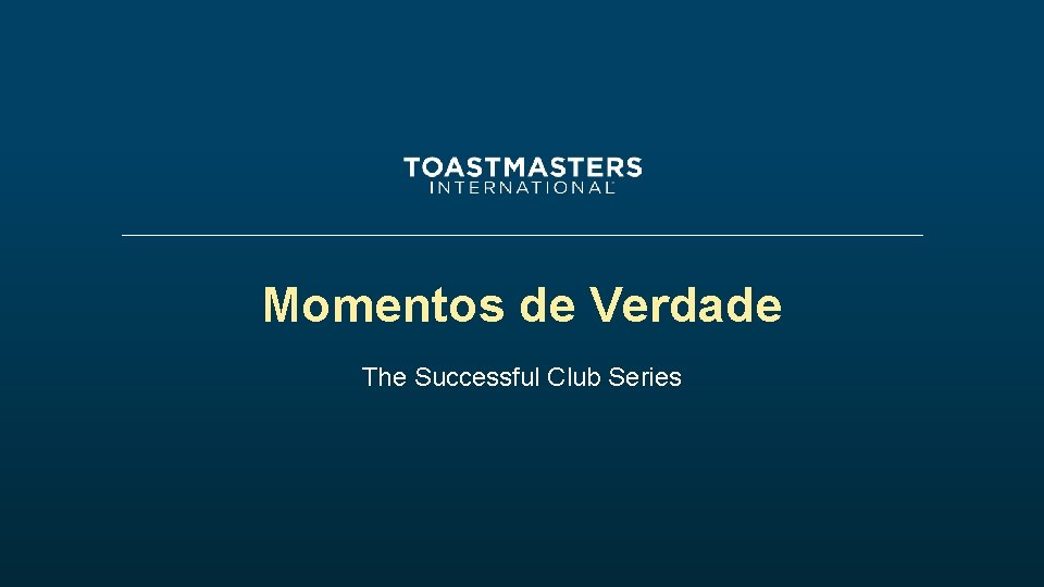 Momentos de Verdade The Successful Club Series 