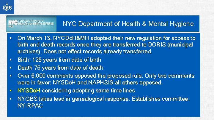 NYC Department of Health & Mental Hygiene • • • On March 13, NYCDo.