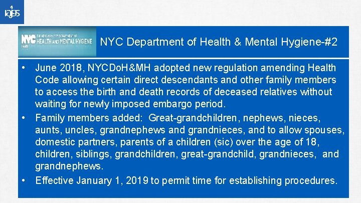 NYC Department of Health & Mental Hygiene-#2 • June 2018, NYCDo. H&MH adopted new