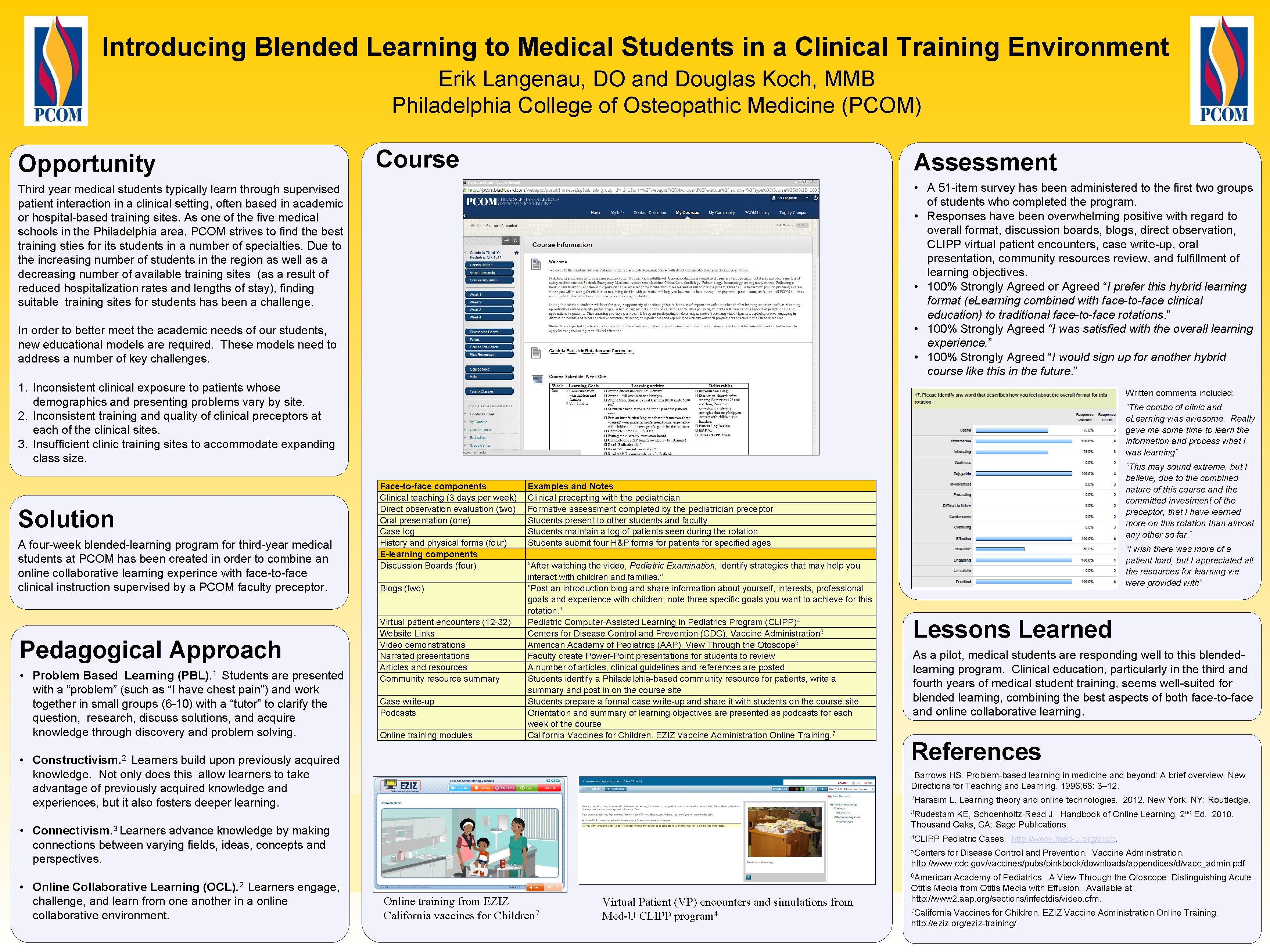 Introducing Blended Learning to Medical Students in a