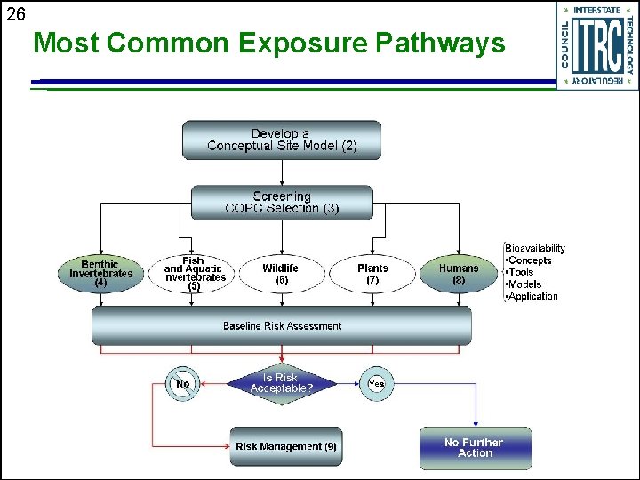 26 Most Common Exposure Pathways 