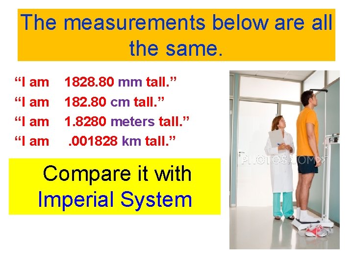 The measurements below are all the same. “I am 1828. 80 mm tall. ”